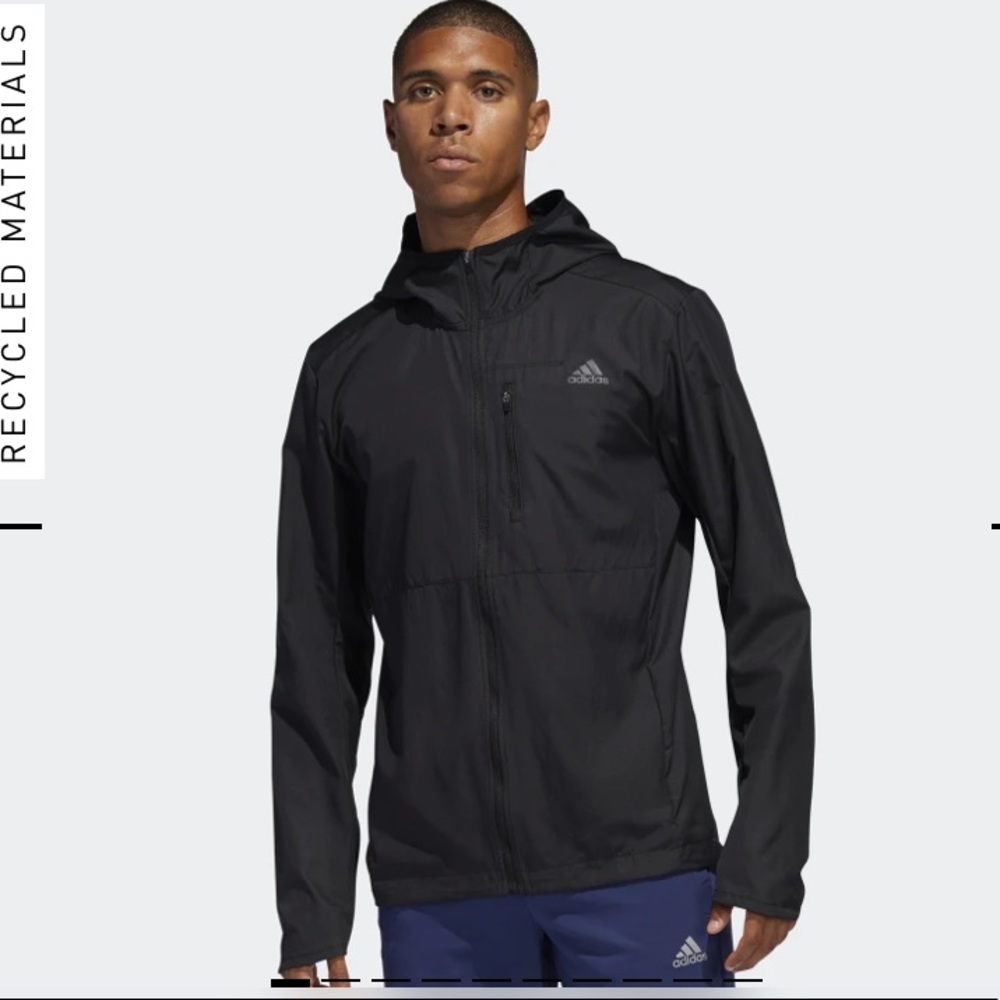 ADIDAS UW 3/4 Zip Windbreaker - Picture 2 of 6